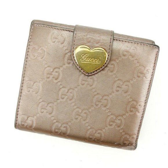 Authentic Gucci Wallet Purse Folding wallet Guccissima Woman  Used - Picture 1 of 6
